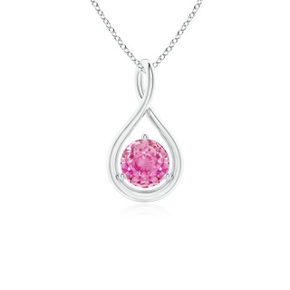 Round AA Pink Sapphire