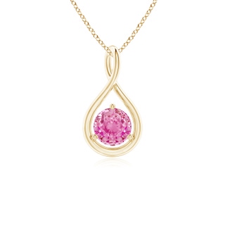 Round AA Pink Sapphire