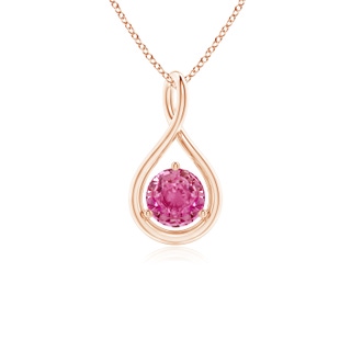 Round AAA Pink Sapphire