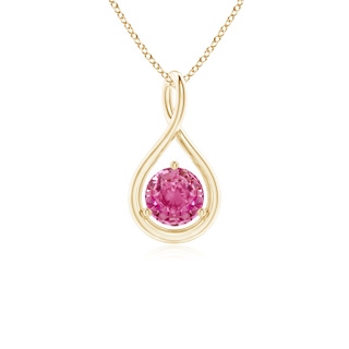Round AAA Pink Sapphire