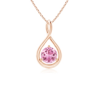 Round AA Pink Tourmaline