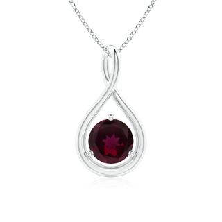 Round AA Rhodolite Garnet