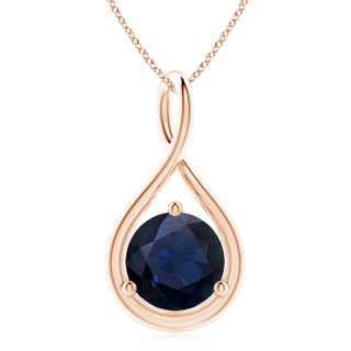 Round A Blue Sapphire