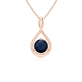 Round A Blue Sapphire