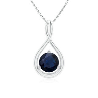 Round A Blue Sapphire