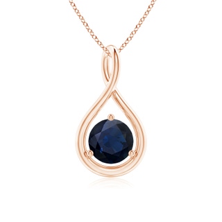 Round A Blue Sapphire