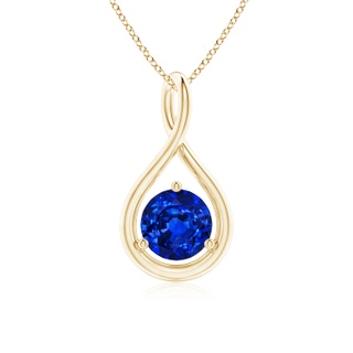 Round AAAA Blue Sapphire