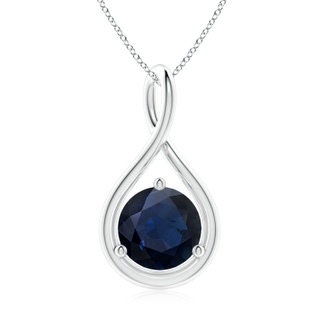 Round A Blue Sapphire