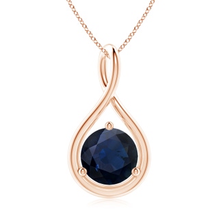 Round A Blue Sapphire