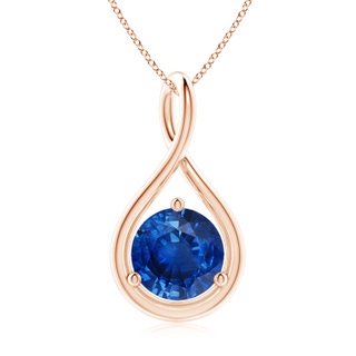 Round AAA Blue Sapphire