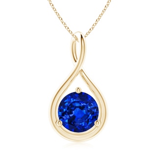 Round AAAA Blue Sapphire