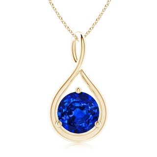 Round AAAA Blue Sapphire