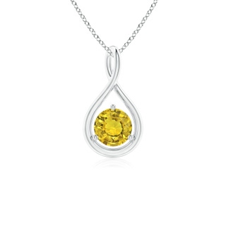 Round AAAA Yellow Sapphire