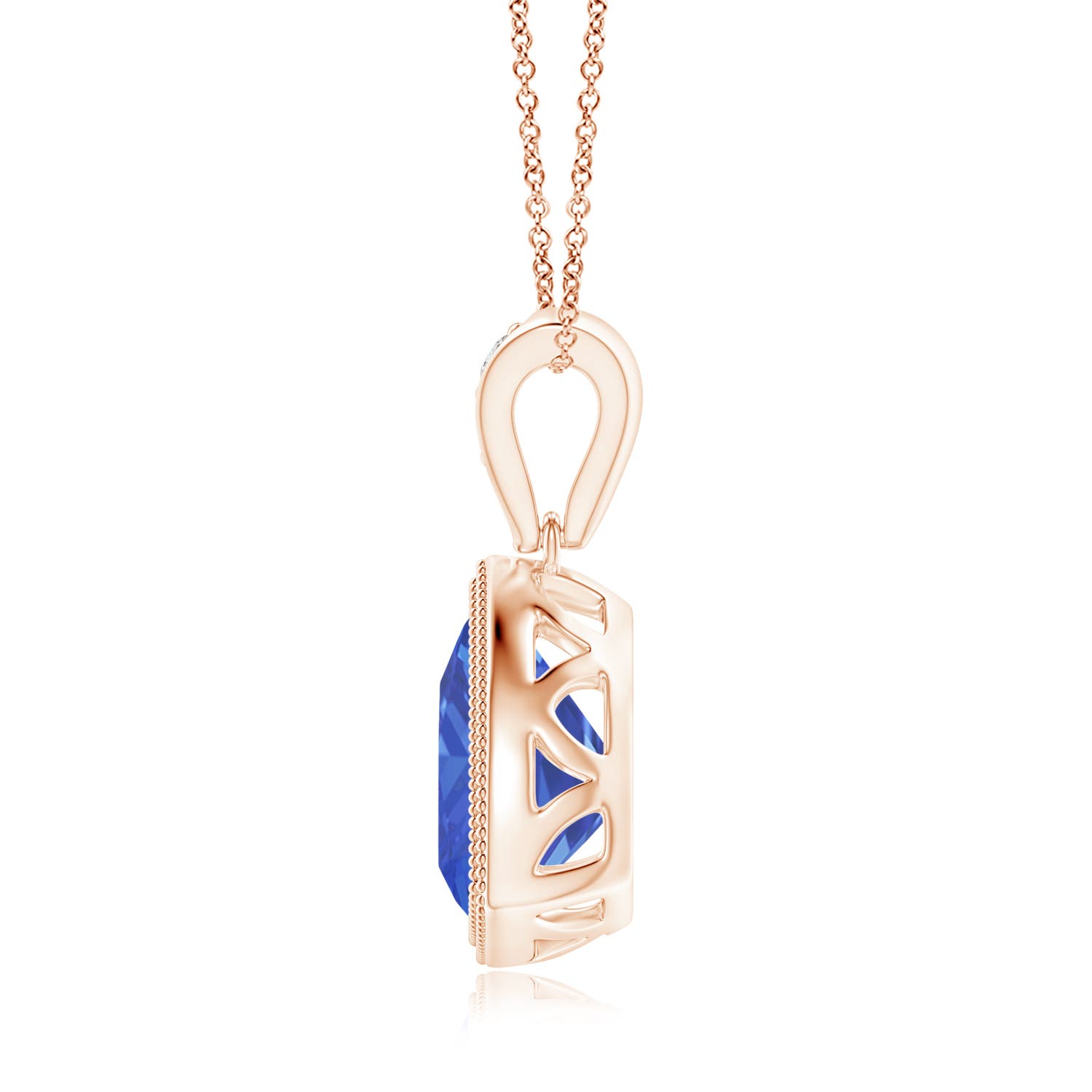 AA - Tanzanite / 1.82 CT / 14 KT Rose Gold