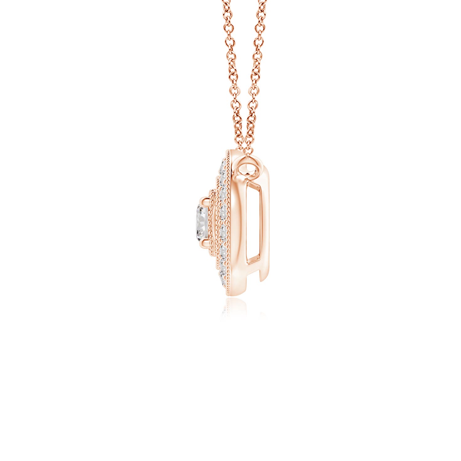 I-J, I1-I2 / 0.14 CT / 14 KT Rose Gold