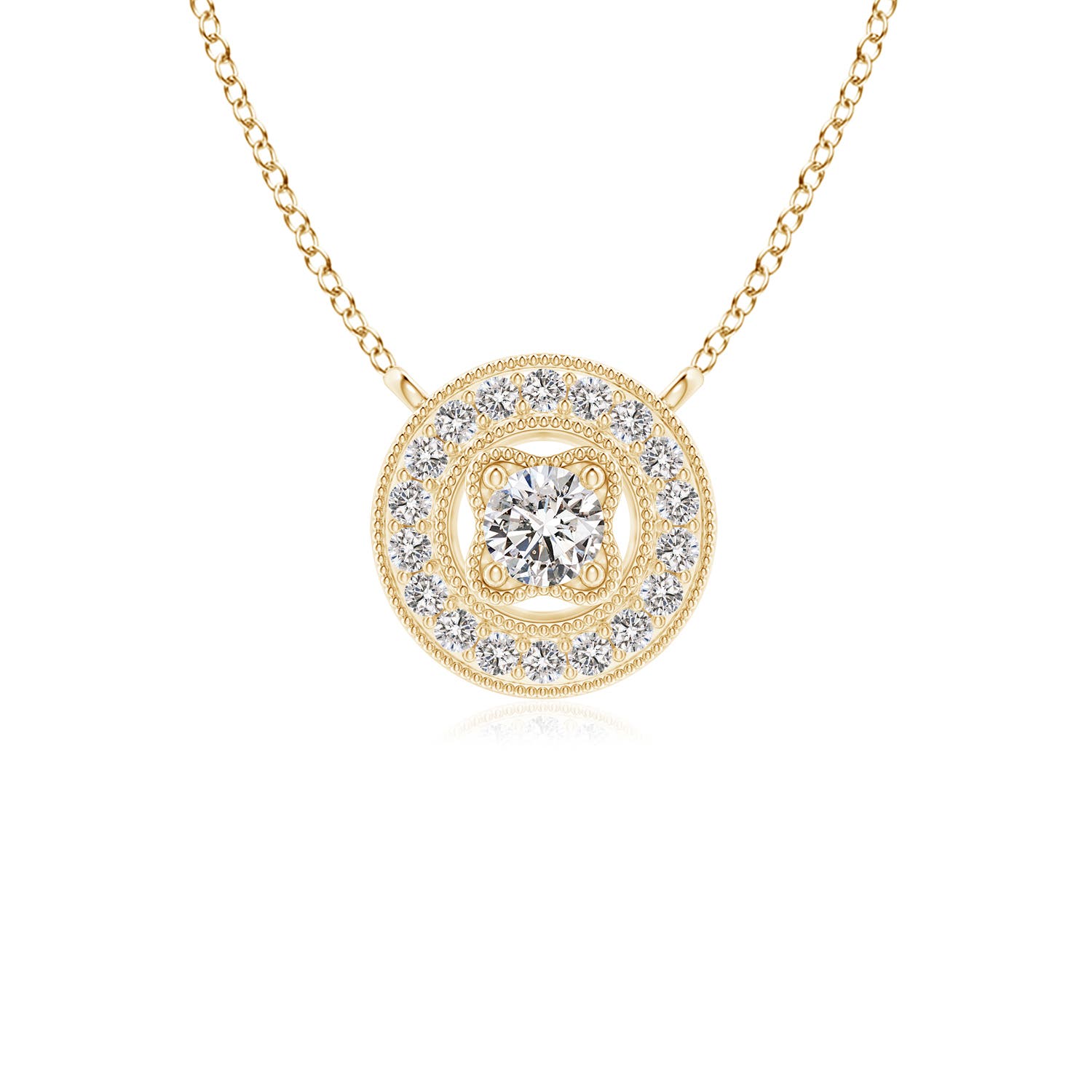 I-J, I1-I2 / 0.14 CT / 14 KT Yellow Gold