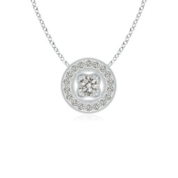 Halo Diamond Halo Necklaces and Pendants
