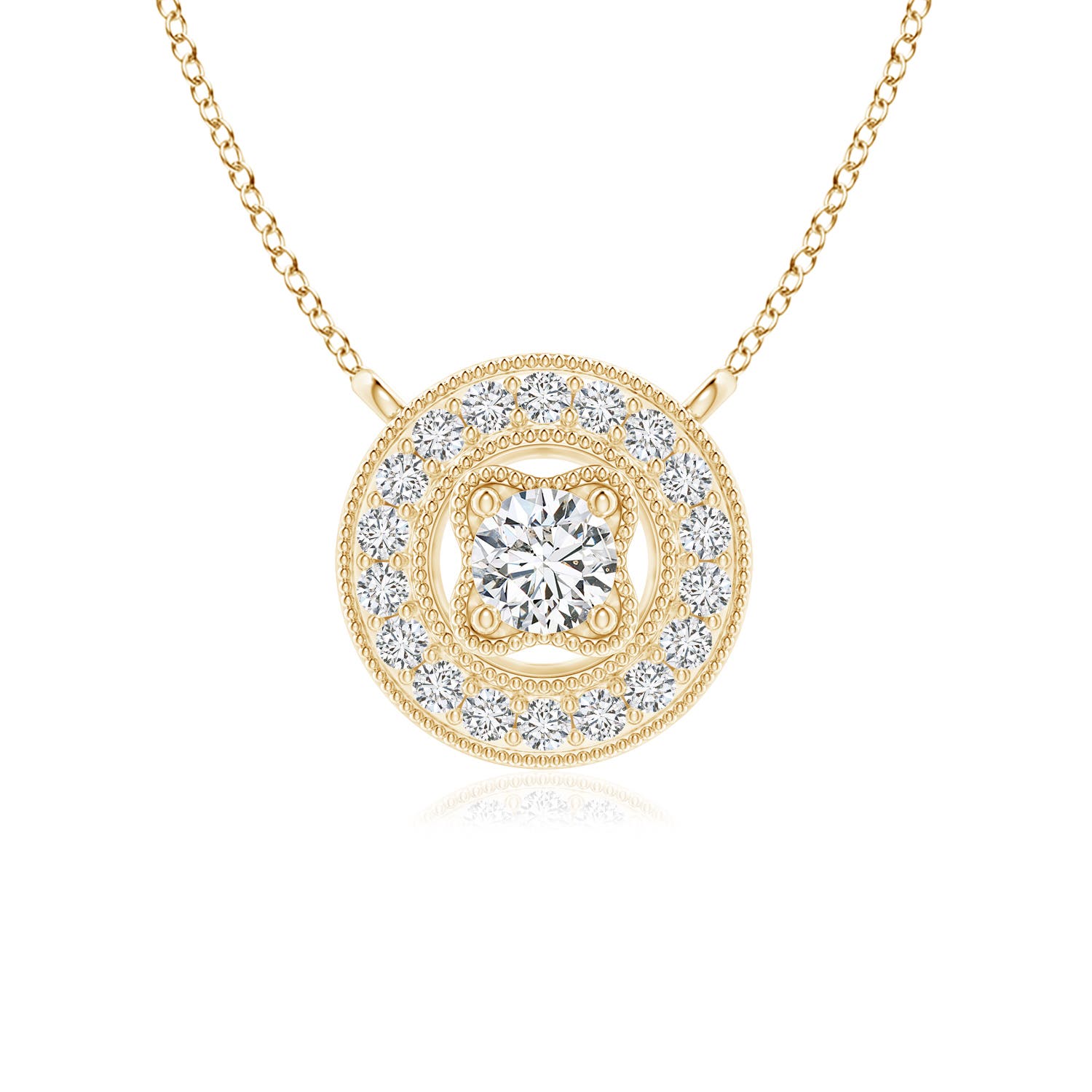 H, SI2 / 0.21 CT / 14 KT Yellow Gold