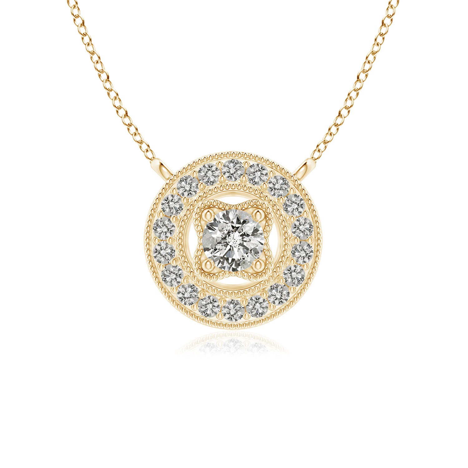 K, I3 / 0.21 CT / 14 KT Yellow Gold