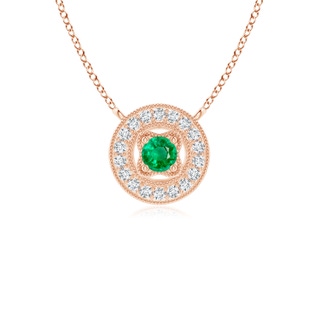 Round AAA Emerald