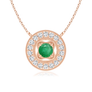 Round A Emerald