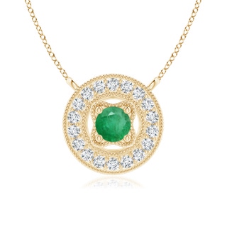 Round A Emerald