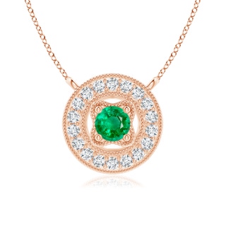 Round AAA Emerald