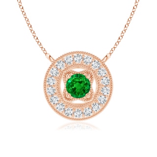 Round AAAA Emerald