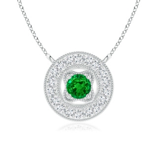 Round AAAA Emerald