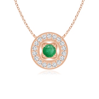 Round A Emerald