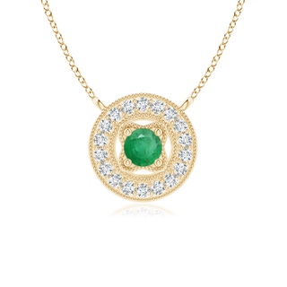 Round A Emerald