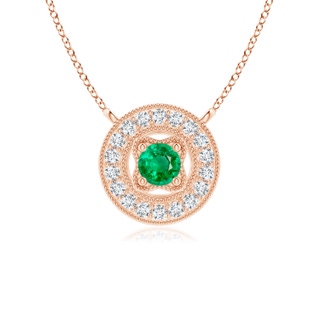 Round AAA Emerald