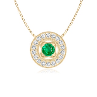 Round AAA Emerald