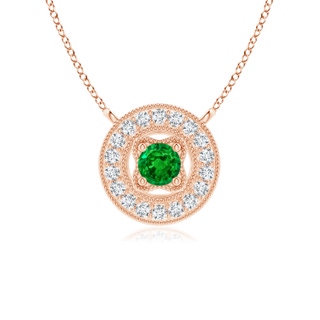 Round AAAA Emerald