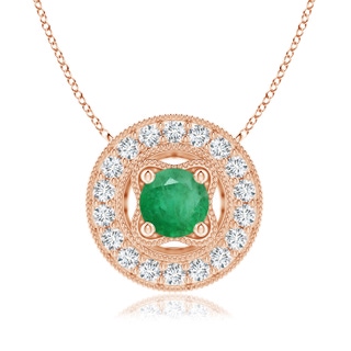 Round A Emerald