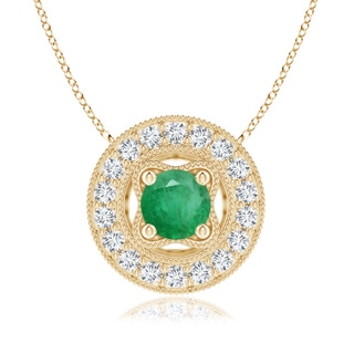 Round A Emerald