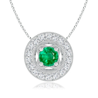 Round AAA Emerald