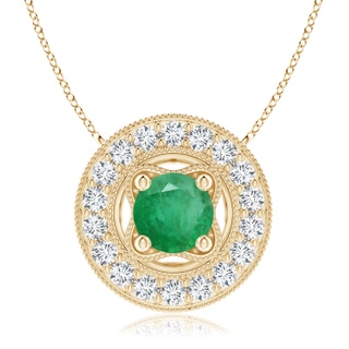 Round A Emerald