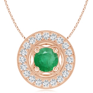 Round A Emerald