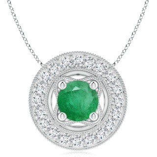 Round A Emerald