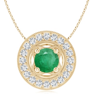 Round A Emerald
