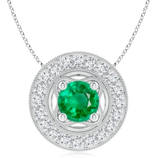 Round AAA Emerald