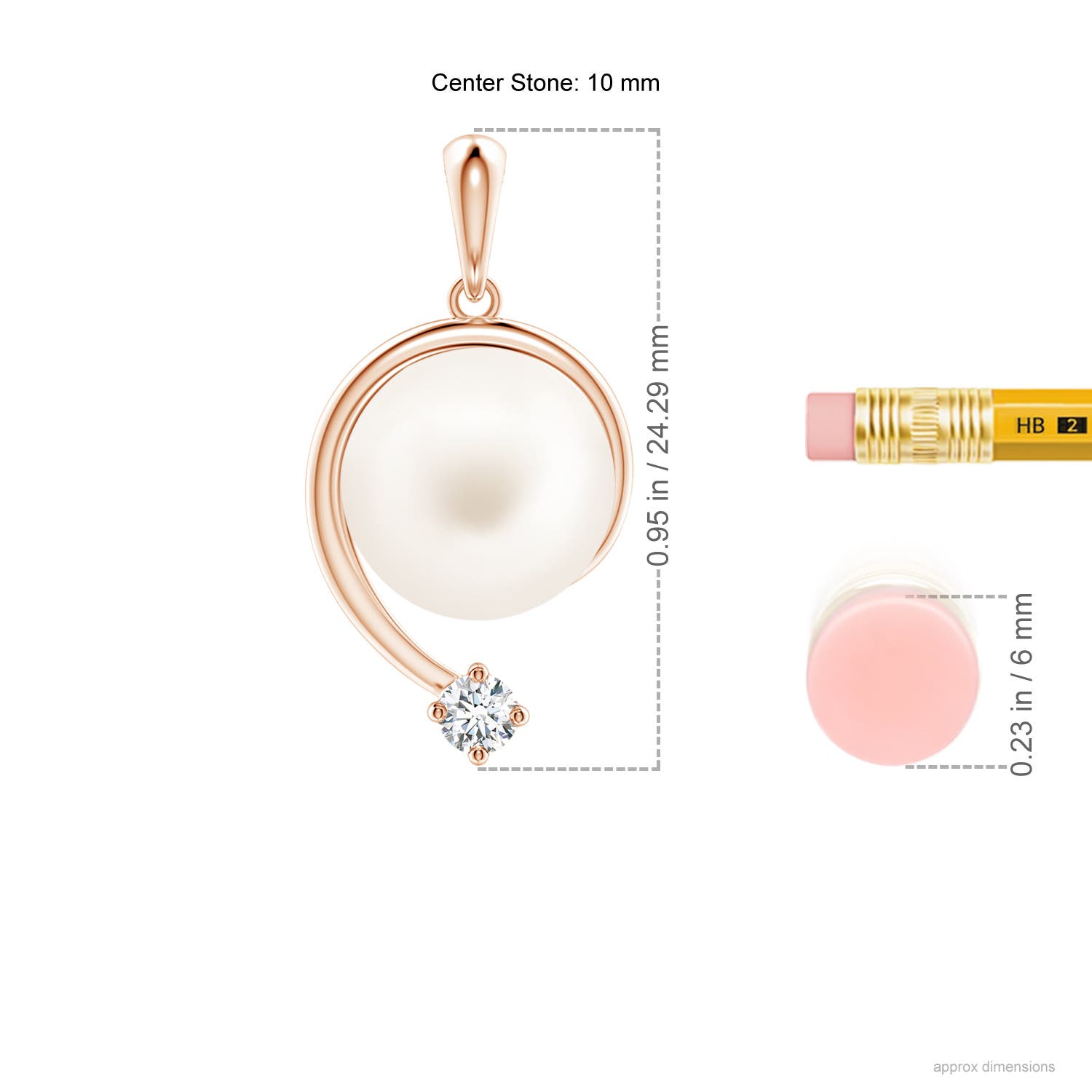 AA / 7.31 CT / 14 KT Rose Gold