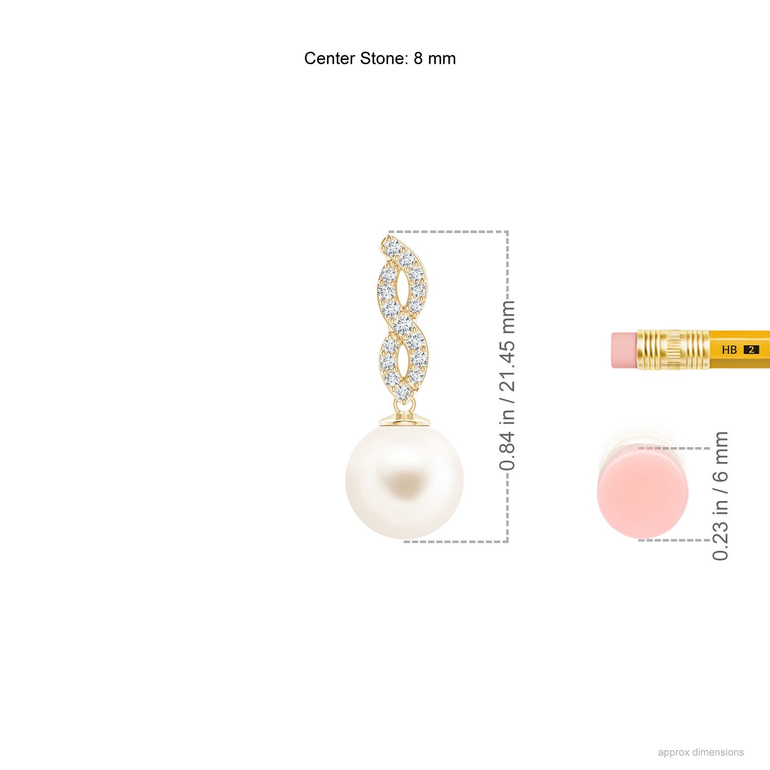 AAA / 3.8 CT / 14 KT Yellow Gold