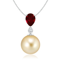 Classic Golden South Sea Pearl Classic Necklaces & Pendants