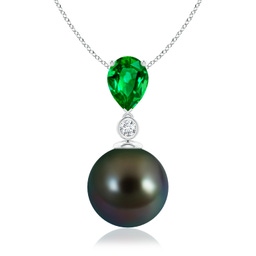 Drop Tahitian Pearl Drop Necklaces & Pendants