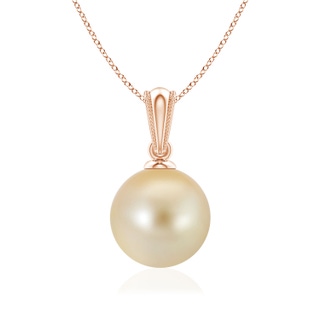 Round AAA Golden South Sea Cultured Pearl