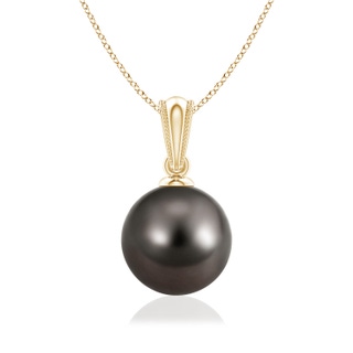 Round AAA Tahitian Cultured Pearl