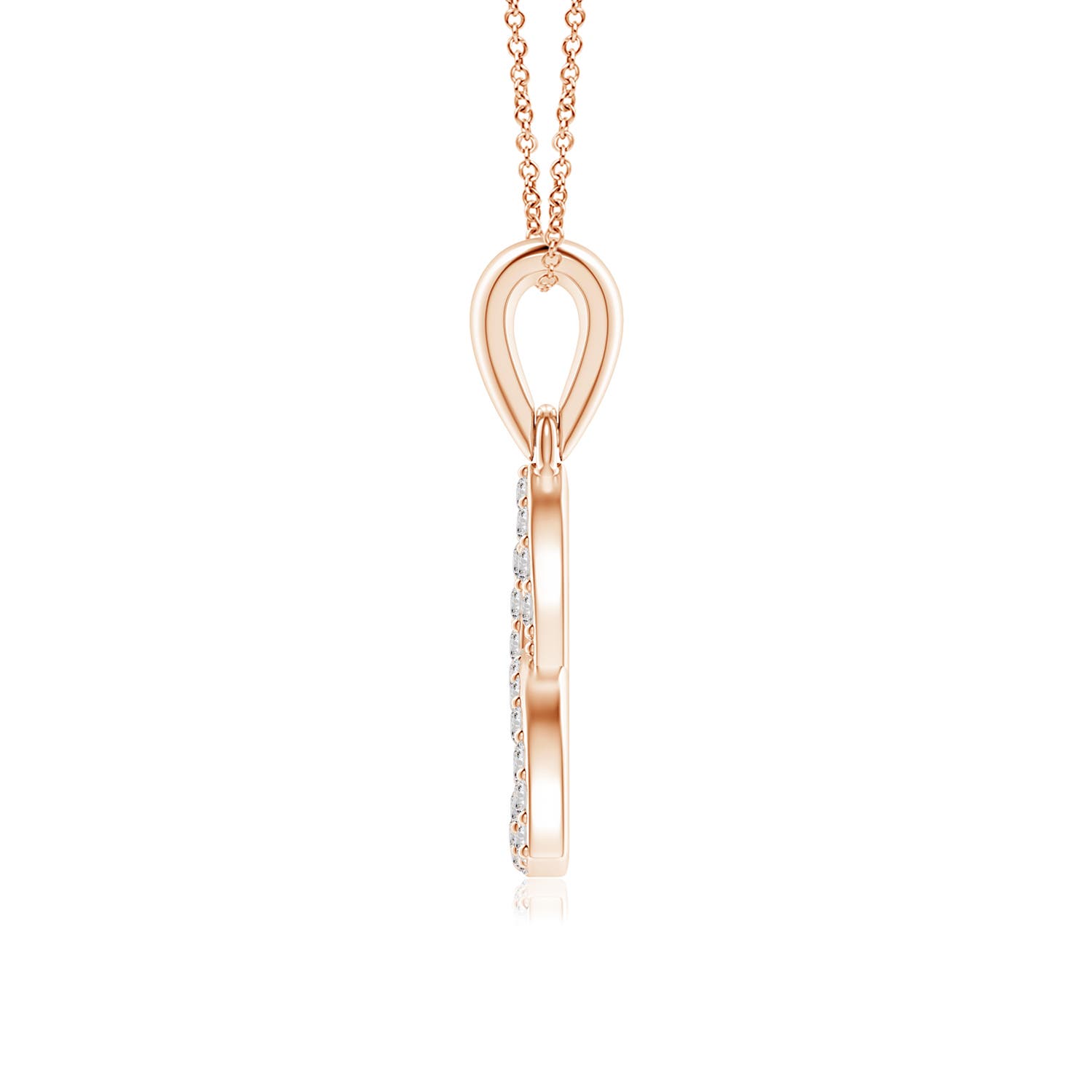 I-J, I1-I2 / 0.26 CT / 14 KT Rose Gold