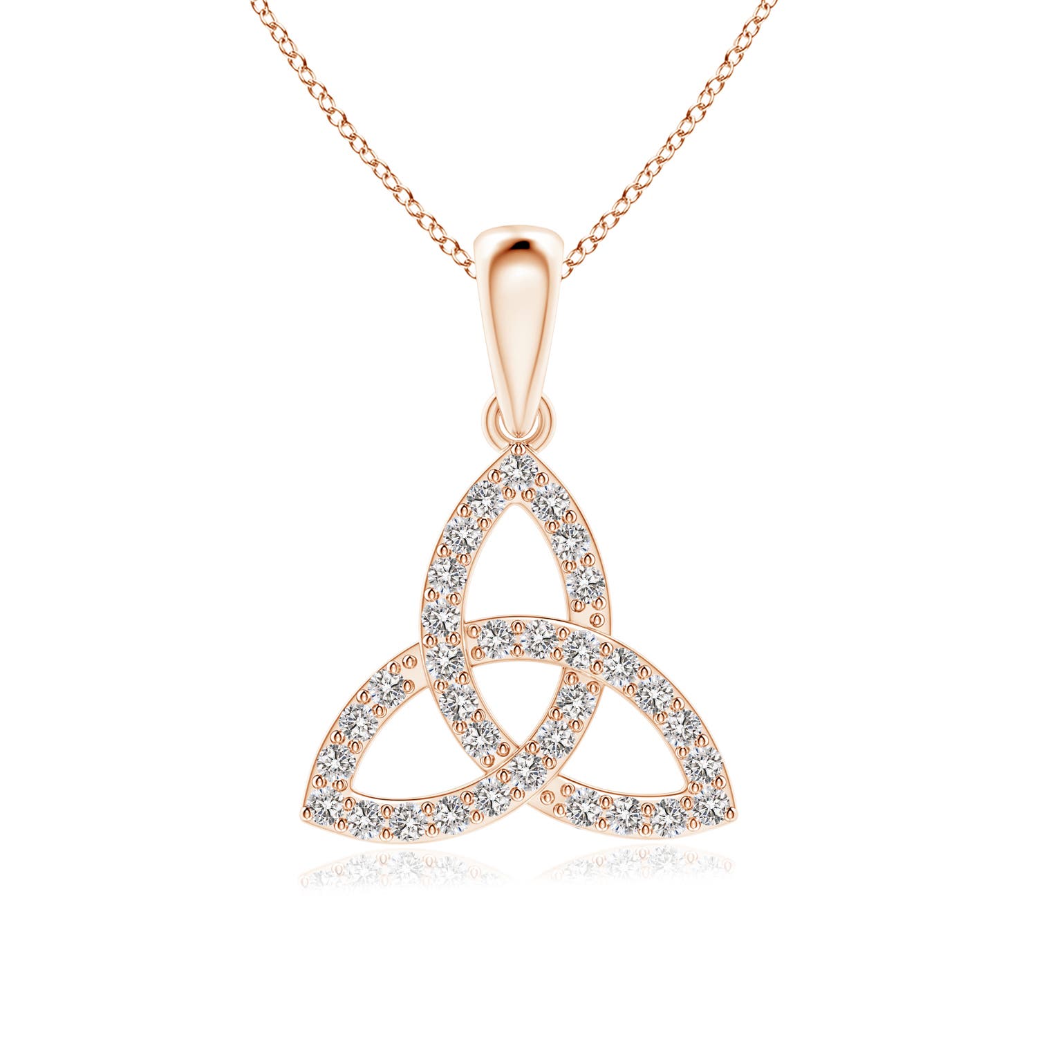 I-J, I1-I2 / 0.33 CT / 14 KT Rose Gold